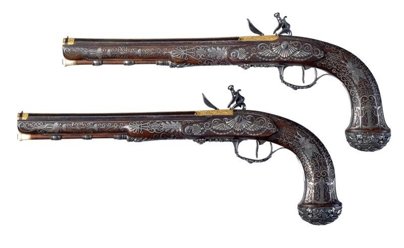 Pistole D'onore / a Pair Of Honour Pistols