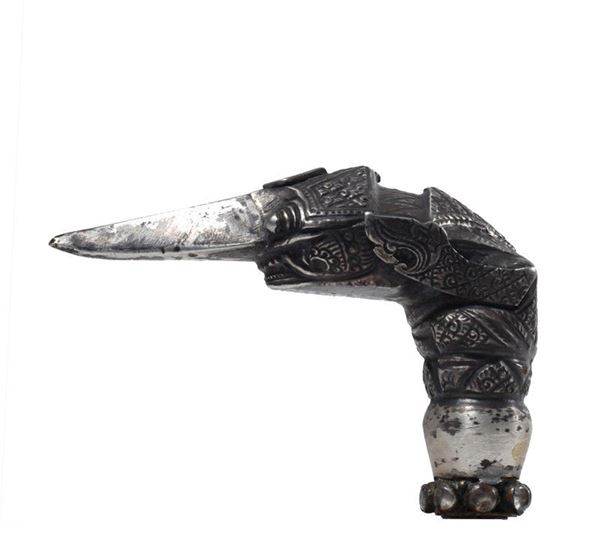 Impugnatura per kris  (Indonesia, inizio XX Sec.)  - A FULMINANTE - Asta Armi antiche e Militaria - Galleria Pananti Casa d'Aste