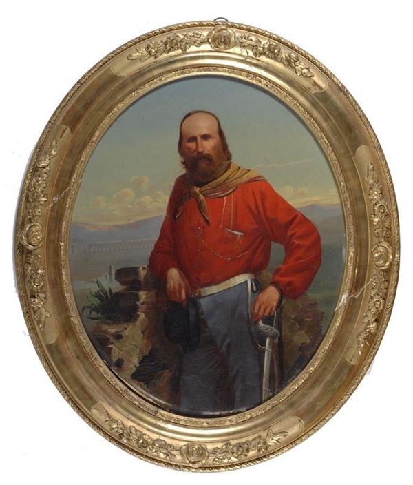 Anonimo, XIX sec. - Ritratto di Garibaldi