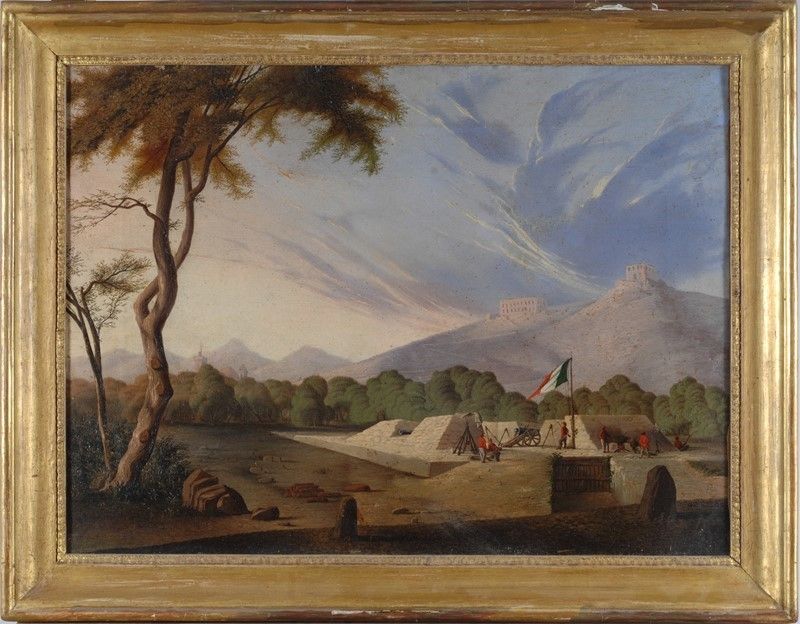 Anonimo, XIX Sec. - Battaglie Garibaldine