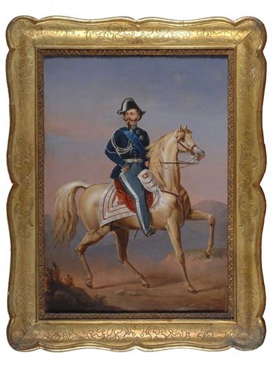 Ritratto di Napoleone III a Cavallo