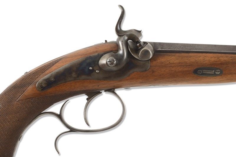 Coppia di Pistole Ad Avancarica da Tiro / a Pair Of Muzzle-loading Target Pistols