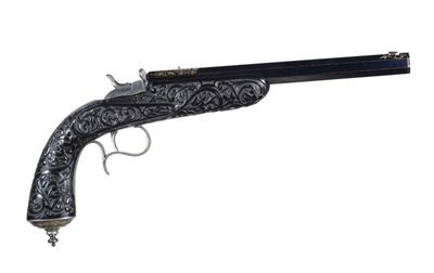 Set Composto da Coppia di Pistole e Spade da Duello / a Set Composed Of a Pair Of Pistols And Due...