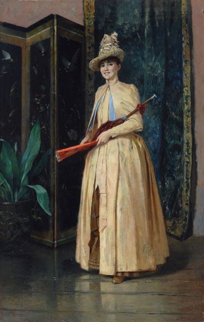Signora con Ventaglio