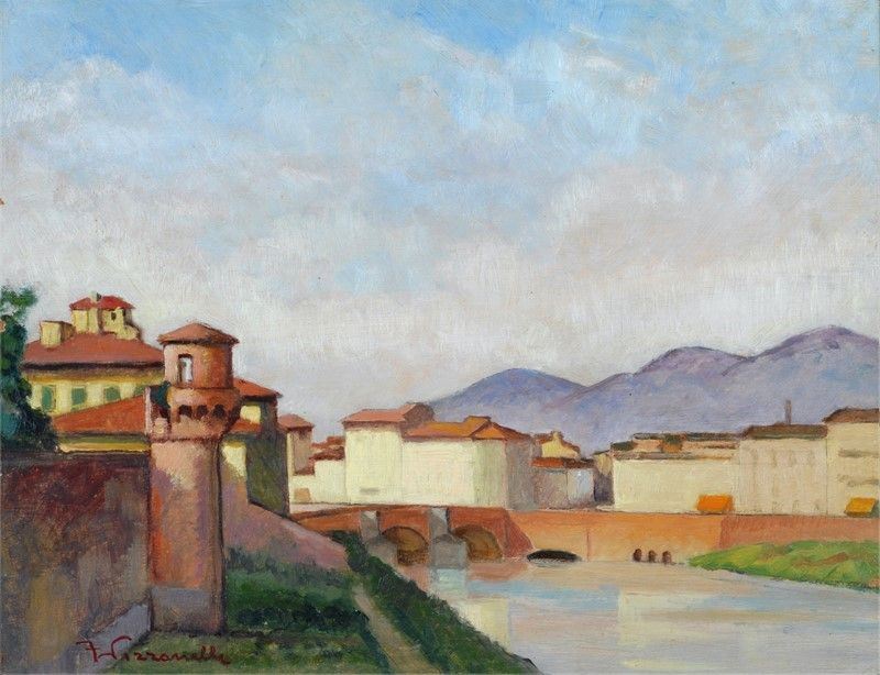 Ferruccio Pizzanelli - L'arno alla Fortezza