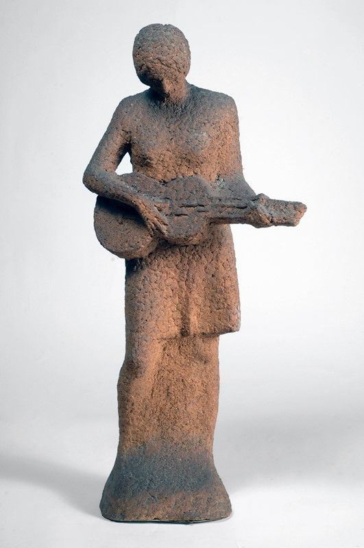 Giulio Porcinai - Donna con chitarra