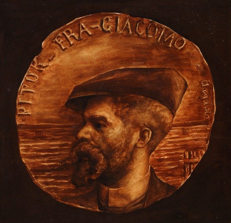 Serie di Nove Ritratti di Pittori e Scultori