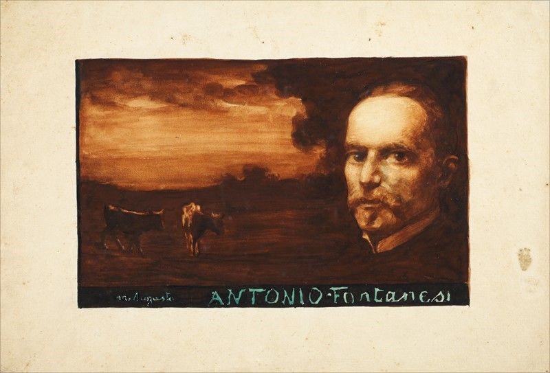 Serie di Nove Ritratti di Pittori e Scultori