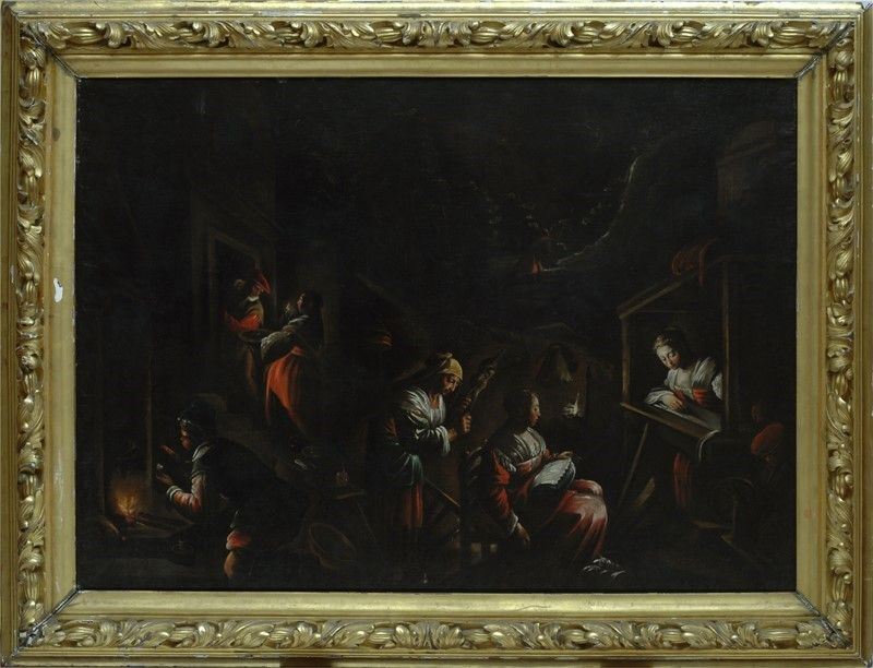 Scuola di Jacopo Bassano - Allegoria del Fuoco