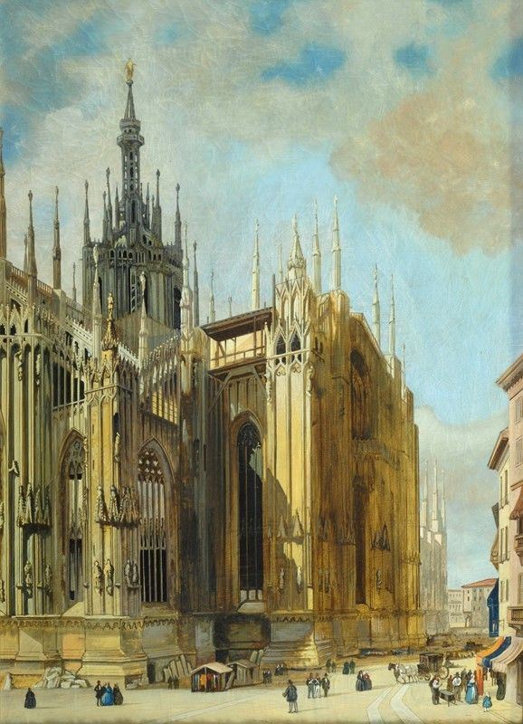 Anonimo, XIX sec. - Duomo di Milano