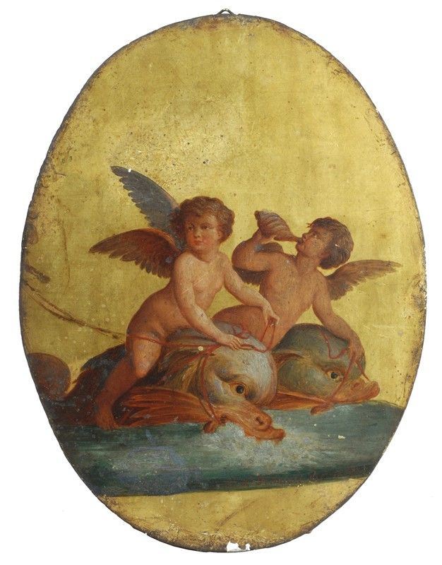 C. L. Romoli - Amorini su Delfini