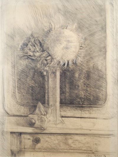 Vaso di Fiori con Conchiglia