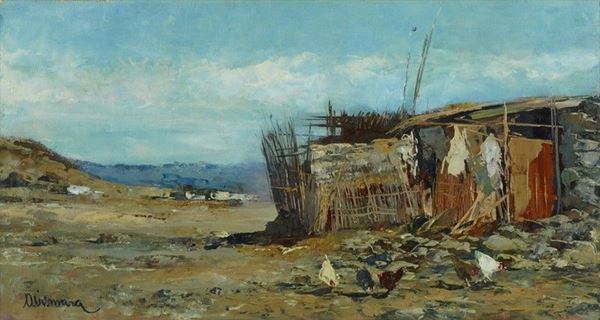 Ambrogio Vismara - Paesaggio delle Canarie