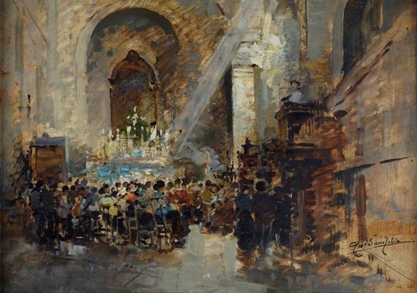 Felice Giordano - Alla messa