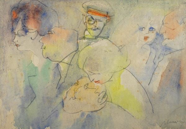Mino Maccari - Figures