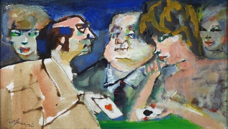 Mino Maccari - L'asso di Cuori