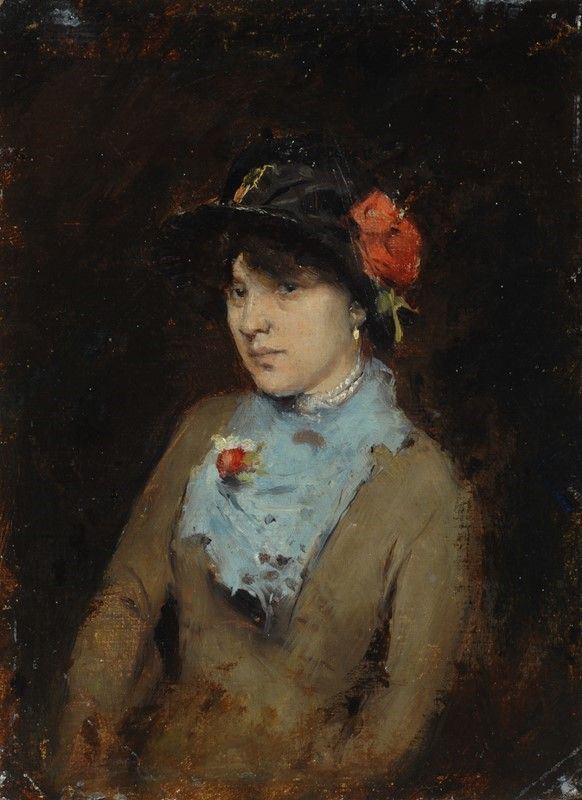 Giuseppe De Nittis - Ritratto di signora