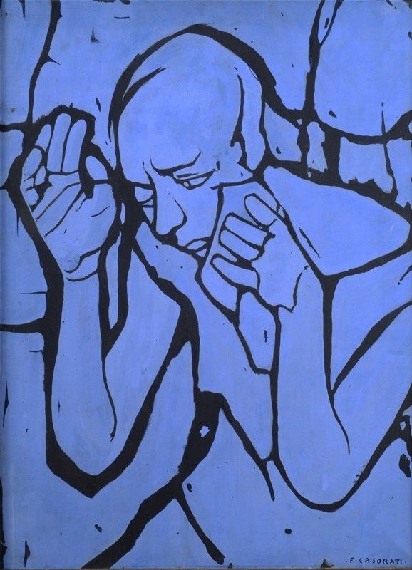 Felice Casorati - Donna triste