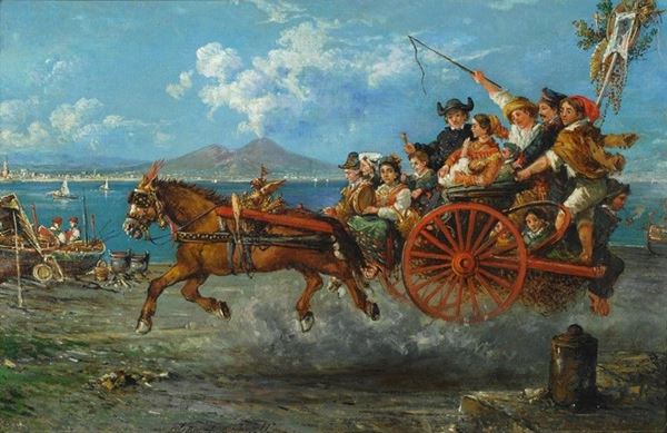 Consalvo Carelli - Ritorno da Montevergine