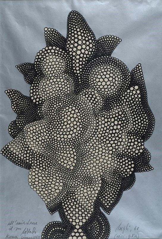 Corrado Cagli : Ariri  (1968)  - Screen printing - Auction Editions and multiples of contemporary art - Galleria Pananti Casa d'Aste