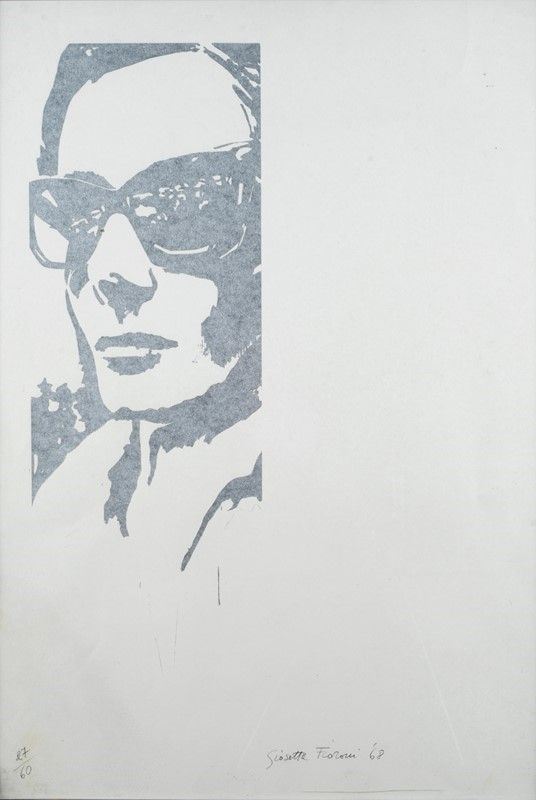 Giosetta Fioroni : Senza titolo  (1968)  - Serigrafia - Asta Grafica ed Edizioni, Arte Moderna e Contemporanea - III - Galleria Pananti Casa d'Aste