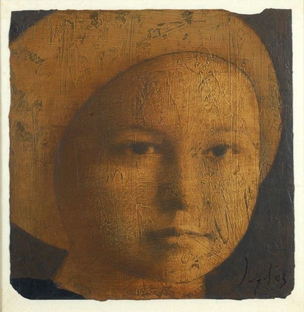 Boris Zaborov - Ragazza con berretto giallo