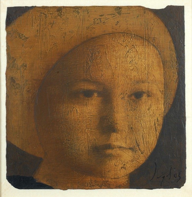 Boris Zaborov - Ragazza con Berretto Giallo