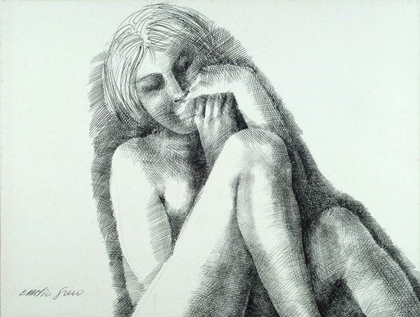 Emilio Greco - Nudo femminile