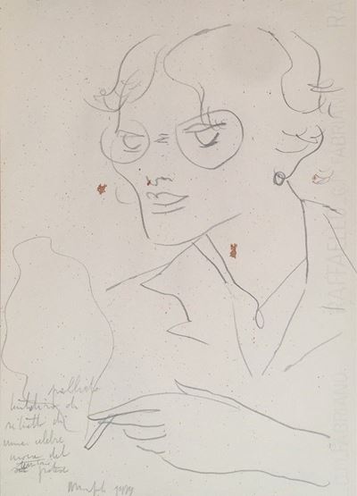 Ritratto di Donna con Sigaretta
