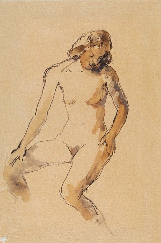 Giuseppe Graziosi - Nudo