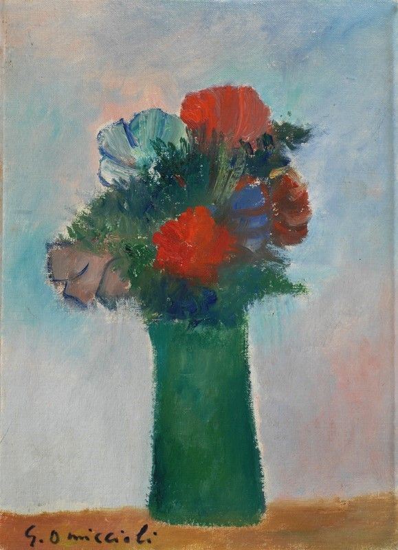 Giovanni Omiccioli - Vaso di fiori