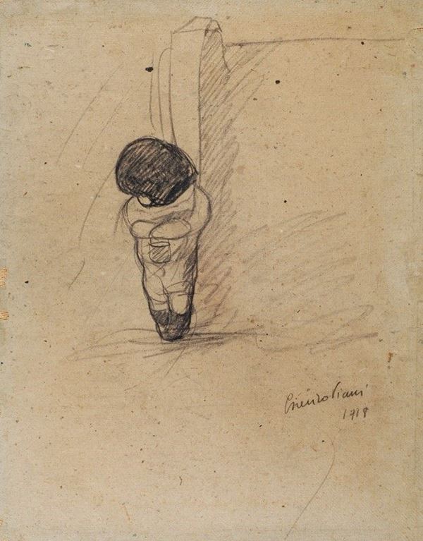 Lorenzo Viani - Bambino imbronciato