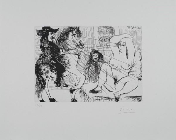 Pablo Picasso - Echange de regards