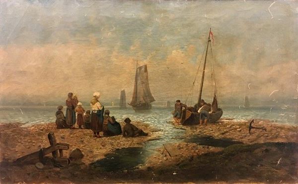 Ugo Manaresi - La partenza dei pescatori