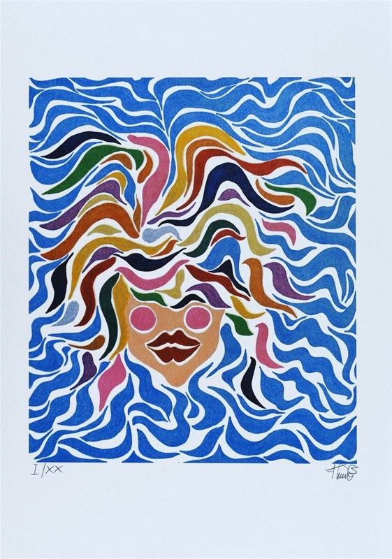 Francesco Cuomo : Senza titolo  - Litografia - Auction GRAFICA ED EDIZIONI - Galleria Pananti Casa d'Aste