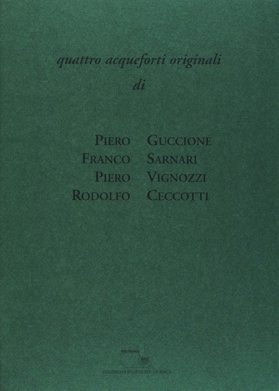 Cartella Composta da Quattro Acqueforti