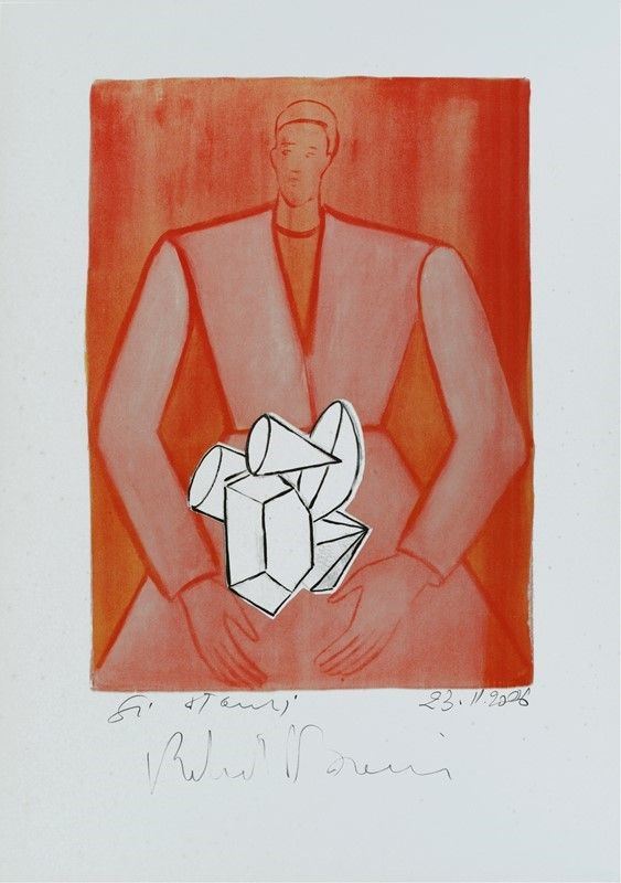 Roberto Barni : Senza titolo  (2006)  - Litografia - Asta GRAFICA ED EDIZIONI - Galleria Pananti Casa d'Aste