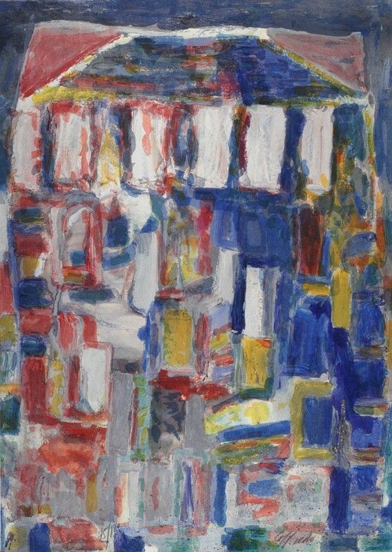 Silvio Loffredo : Battistero  - Litografia - Asta GRAFICA ED EDIZIONI - Galleria Pananti Casa d'Aste