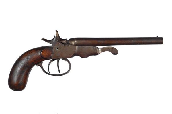 Pistola a spillo a canne giustapposte
