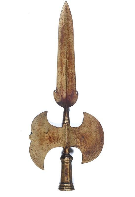 Ferro di alabarda  (Europa, XIX Sec.)  - Asta ARMI ANTICHE, MILITARIA, LIBRI - Galleria Pananti Casa d'Aste