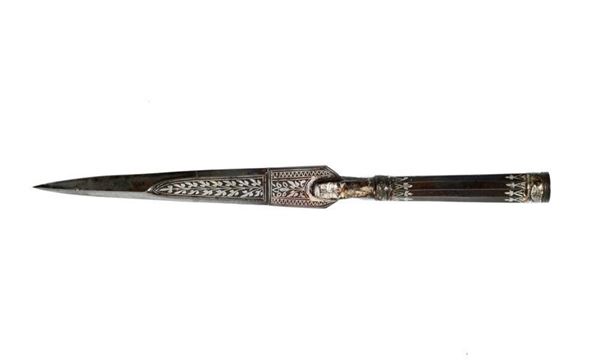 Superba punta di lancia  (India, XIX Sec.)  - Auction Armi antiche e Militaria - Galleria Pananti Casa d'Aste