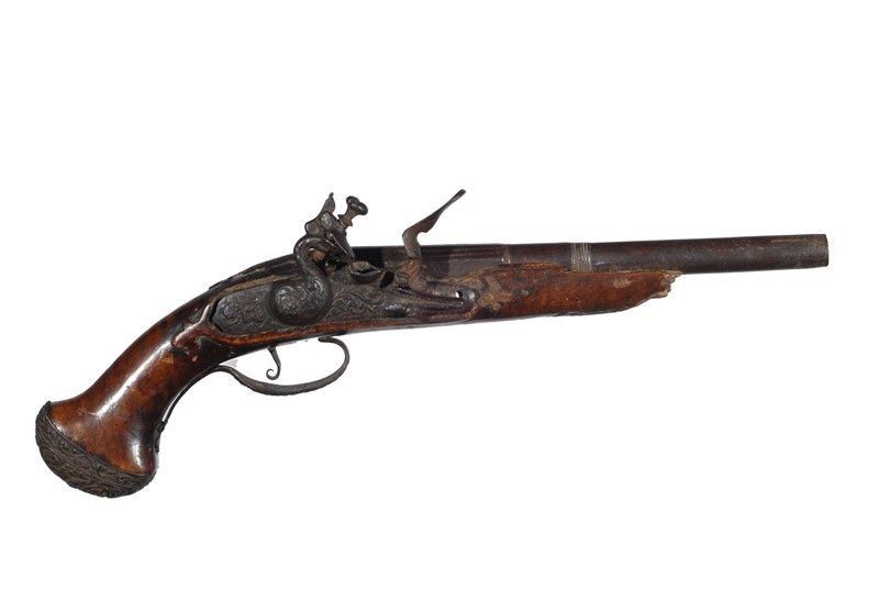 Pistola a Pietra Focaia