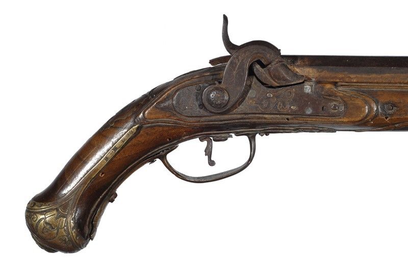 Pistola Ridotta dalla Pietra Focaia a Luminello