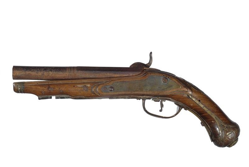 Pistola Ridotta dalla Pietra Focaia a Luminello