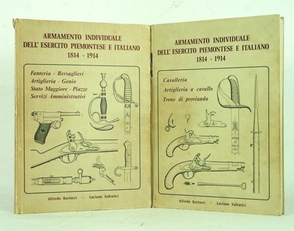 Armamento individuale dell'Esercito Piemontese e italiano Vol. I e II  (Firenze, 1978)  - Auction ARMI ANTICHE, MILITARIA, LIBRI - Galleria Pananti Casa d'Aste