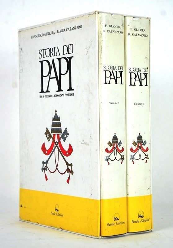 Storia dei Papi, da S. Pietro a Giovanni Paolo II  - Auction ARMI ANTICHE, MILITARIA, LIBRI - Galleria Pananti Casa d'Aste
