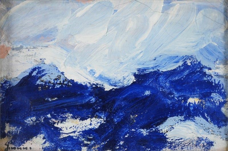 Piero Giunni - Ombre Azzurre sulle Alpi