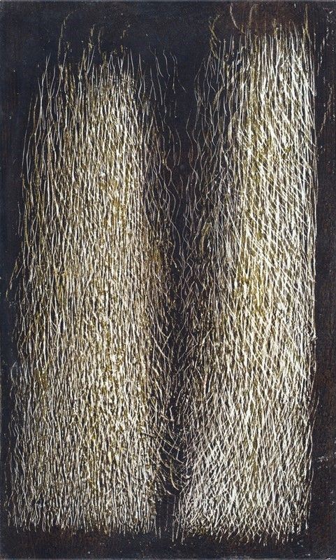 Mario Deluigi : Senza titolo  - Olio su tavola - Asta Arte Moderna e Contemporanea - III - Galleria Pananti Casa d'Aste