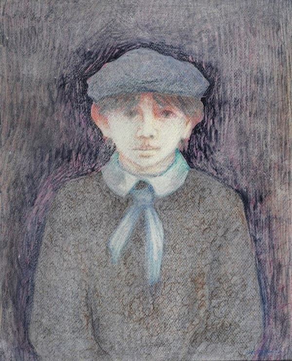 Marcello Boccacci : Ritratto di ragazzo   - Auction AUTORI DEL XX SEC - Galleria Pananti Casa d'Aste