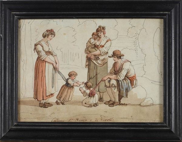 Bartolomeo Pinelli - Costumi di Roma e Tivoli
